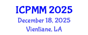 International Conference on Pain Medicine and Management (ICPMM) December 18, 2025 - Vientiane, Laos