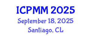 International Conference on Pain Medicine and Management (ICPMM) September 18, 2025 - Santiago, Chile