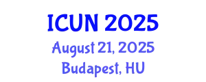 International Conference on Urology and Nephrology (ICUN) August 21, 2025 - Budapest, Hungary