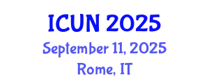 International Conference on Urology and Nephrology (ICUN) September 11, 2025 - Rome, Italy