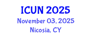 International Conference on Urology and Nephrology (ICUN) November 03, 2025 - Nicosia, Cyprus