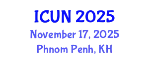 International Conference on Urology and Nephrology (ICUN) November 17, 2025 - Phnom Penh, Cambodia