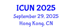 International Conference on Urology and Nephrology (ICUN) September 29, 2025 - Hong Kong, China