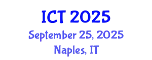 International Conference on Tuberculosis (ICT) September 25, 2025 - Naples, Italy