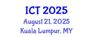 International Conference on Tuberculosis (ICT) August 21, 2025 - Kuala Lumpur, Malaysia