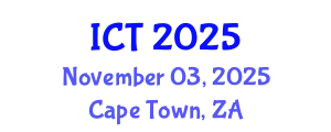 International Conference on Tuberculosis (ICT) November 03, 2025 - Cape Town, South Africa