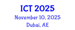 International Conference on Tuberculosis (ICT) November 10, 2025 - Dubai, United Arab Emirates