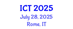 International Conference on Tuberculosis (ICT) July 28, 2025 - Rome, Italy