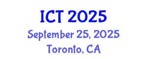 International Conference on Tuberculosis (ICT) September 25, 2025 - Toronto, Canada