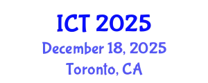 International Conference on Tuberculosis (ICT) December 18, 2025 - Toronto, Canada