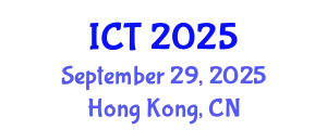 International Conference on Tuberculosis (ICT) September 29, 2025 - Hong Kong, China