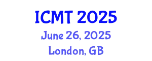 International Conference on Maritime Transport (ICMT) June 26, 2025 - London, United Kingdom
