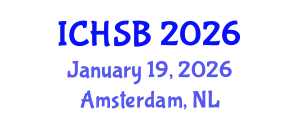 International Conference on Health, Sport and Bioscience (ICHSB) January 19, 2026 - Amsterdam, Netherlands