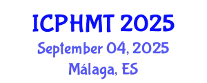 International Conference on Public Health and Medical Technology (ICPHMT) September 04, 2025 - Málaga, Spain