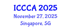 International Conference on Coordination Chemistry and Applications (ICCCA) November 27, 2025 - Singapore, Singapore