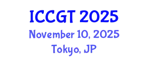 International Conference on Combinatorics and Graph Theory (ICCGT) November 10, 2025 - Tokyo, Japan