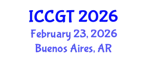 International Conference on Combinatorics and Graph Theory (ICCGT) February 23, 2026 - Buenos Aires, Argentina