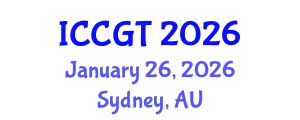 International Conference on Combinatorics and Graph Theory (ICCGT) January 26, 2026 - Sydney, Australia