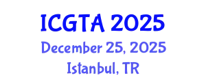International Conference on Geometry, Topology and Applications (ICGTA) December 25, 2025 - Istanbul, Turkey