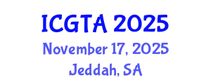 International Conference on Geometry, Topology and Applications (ICGTA) November 17, 2025 - Jeddah, Saudi Arabia