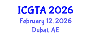 International Conference on Geometry, Topology and Applications (ICGTA) February 12, 2026 - Dubai, United Arab Emirates