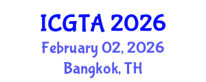 International Conference on Geometry, Topology and Applications (ICGTA) February 02, 2026 - Bangkok, Thailand