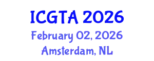 International Conference on Geometry, Topology and Applications (ICGTA) February 02, 2026 - Amsterdam, Netherlands