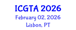 International Conference on Geometry, Topology and Applications (ICGTA) February 02, 2026 - Lisbon, Portugal