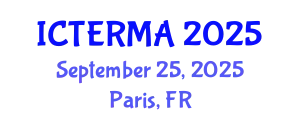 International Conference on Tissue Engineering and Regenerative Medicine Applications (ICTERMA) September 25, 2025 - Paris, France