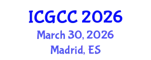 International Conference on Global Climate Change (ICGCC) March 30, 2026 - Madrid, Spain