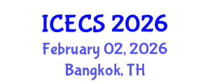 International Conference on Electronic Circuits and Systems (ICECS) February 02, 2026 - Bangkok, Thailand