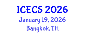International Conference on Electronic Circuits and Systems (ICECS) January 19, 2026 - Bangkok, Thailand