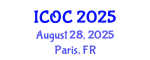 International Conference on Organic Chemistry (ICOC) August 28, 2025 - Paris, France
