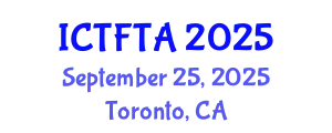 International Conference on Thin Film Technology and Applications (ICTFTA) September 25, 2025 - Toronto, Canada