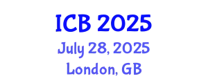 International Conference on Botany (ICB) July 28, 2025 - London, United Kingdom