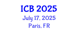 International Conference on Botany (ICB) July 17, 2025 - Paris, France