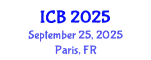 International Conference on Botany (ICB) September 25, 2025 - Paris, France
