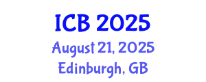 International Conference on Botany (ICB) August 21, 2025 - Edinburgh, United Kingdom