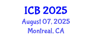 International Conference on Botany (ICB) August 07, 2025 - Montreal, Canada