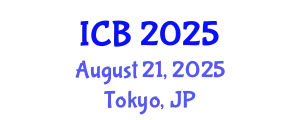 International Conference on Botany (ICB) August 21, 2025 - Tokyo, Japan