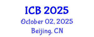 International Conference on Botany (ICB) October 02, 2025 - Beijing, China