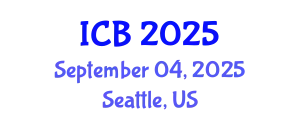 International Conference on Botany (ICB) September 04, 2025 - Seattle, United States