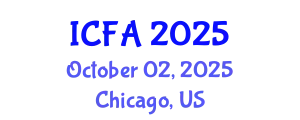 International Conference on Fisheries and Aquaculture (ICFA) October 02, 2025 - Chicago, United States