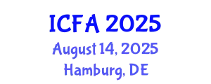 International Conference on Fisheries and Aquaculture (ICFA) August 14, 2025 - Hamburg, Germany