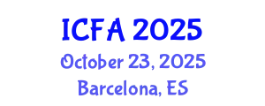 International Conference on Fisheries and Aquaculture (ICFA) October 23, 2025 - Barcelona, Spain