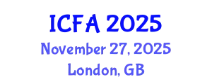 International Conference on Fisheries and Aquaculture (ICFA) November 27, 2025 - London, United Kingdom
