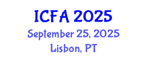 International Conference on Fisheries and Aquaculture (ICFA) September 25, 2025 - Lisbon, Portugal