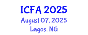 International Conference on Fisheries and Aquaculture (ICFA) August 07, 2025 - Lagos, Nigeria