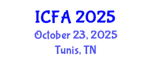 International Conference on Fisheries and Aquaculture (ICFA) October 23, 2025 - Tunis, Tunisia
