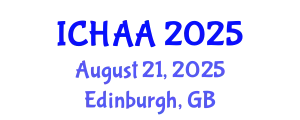 International Conference on Healthy and Active Aging (ICHAA) August 21, 2025 - Edinburgh, United Kingdom